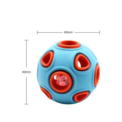 Glow-in-the-Dark Dog Toy Ball for Chewing