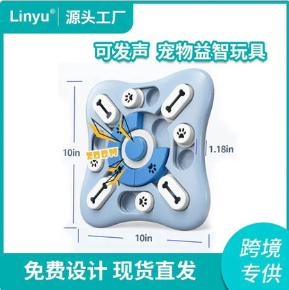 Pet Puzzle The Toy Dog Toy Slow Food Leakage Can Sound