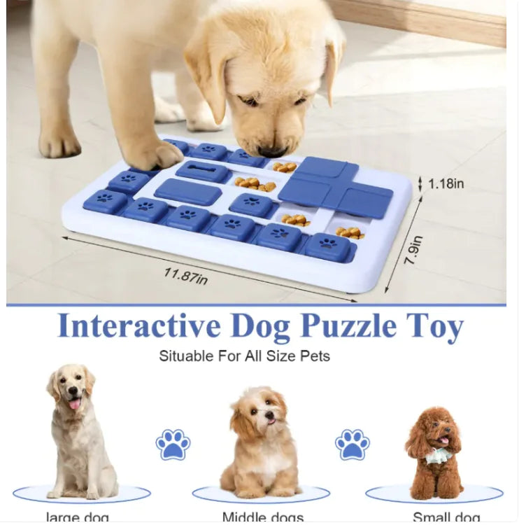 Pet Puzzle The Toy Dog Toy Slow Food Leakage Can Sound